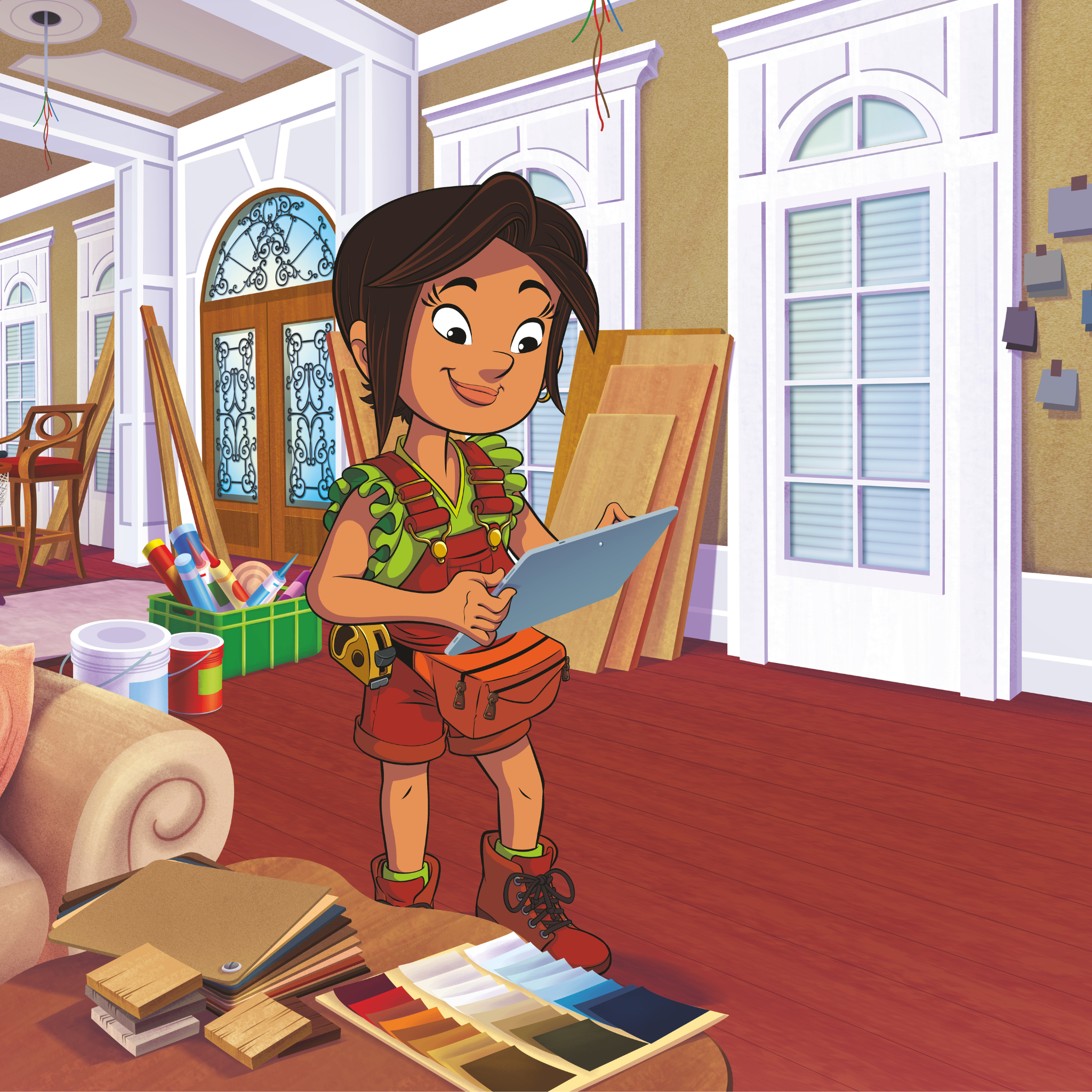 Hardcover | Rosita’s Design Adventures: The Blue House